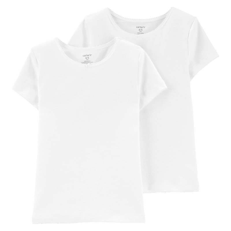 2-Pack Cotton Undershirts