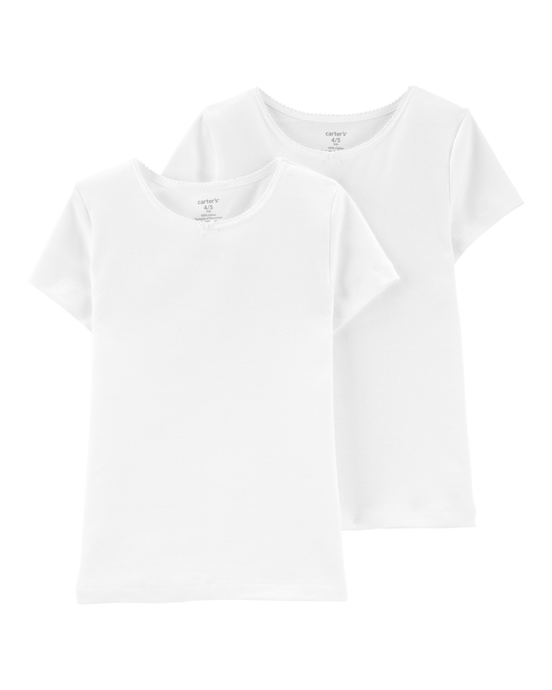 2-Pack Cotton Undershirts